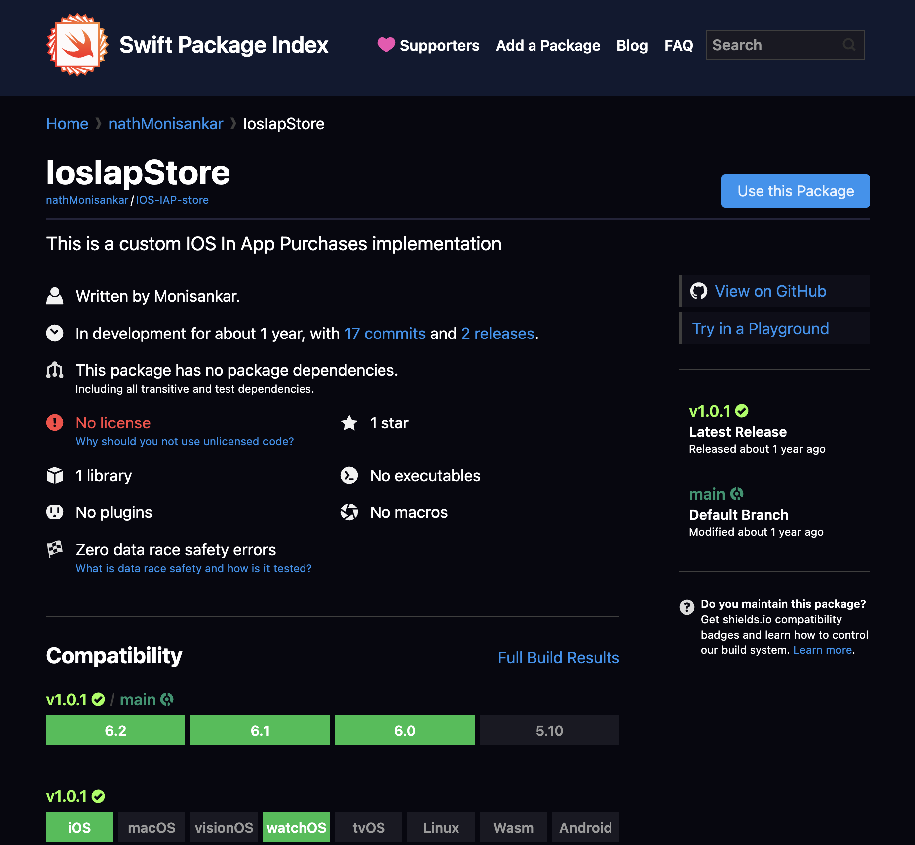 Apple In-App Purchase